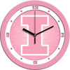 Illinois Fighting Illini - Pink Team Wall Clock