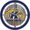 Kent State Golden Flashes - Weathered Wood Team Wall Clock