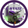 Kansas State Wildcats - Football Helmet Team Wall Clock