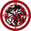 Louisville Cardinals - Candy Team Wall Clock