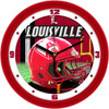 Louisville Cardinals - Football Helmet Team Wall Clock