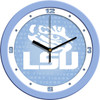 LSU Tigers - Baby Blue Team Wall Clock