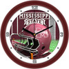 Mississippi State Bulldogs - Football Helmet Team Wall Clock