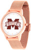 Mississippi State Bulldogs - Mesh Statement Watch - Rose Band