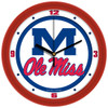 Mississippi Rebels - Ole Miss - Traditional Team Wall Clock