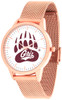 Montana Grizzlies - Mesh Statement Watch - Rose Band