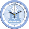 Marshall University Thundering Herd - Baby Blue Team Wall Clock