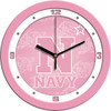Naval Academy Midshipmen - Pink Team Wall Clock