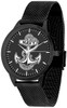 Naval Academy Midshipmen - Mesh Statement Watch - Black Band - Black Dial