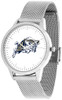 Naval Academy Midshipmen - Mesh Statement Watch - Silver Band