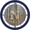 Naval Academy Midshipmen - Weathered Wood Team Wall Clock