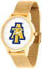 North Carolina A&T Aggies - Mesh Statement Watch - Gold Band