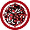 North Carolina State Wolfpack - Candy Team Wall Clock