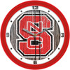 NC State Wolfpack - Weathered Wood Team Wall Clock