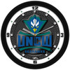 North Carolina Wilmington Seahawks - Carbon Fiber Textured Team Wall Clock
