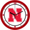 Nebraska Cornhuskers - Traditional Team Wall Clock