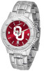 Men's Oklahoma Sooners - Competitor Steel AnoChrome Watch