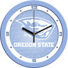 Oregon State Beavers - Baby Blue Team Wall Clock