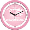 Oregon State Beavers - Pink Team Wall Clock