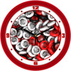 Ohio State Buckeyes - Candy Team Wall Clock