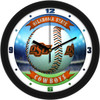 Oklahoma State Cowboys - Home Run Team Wall Clock