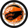 Oklahoma State Cowboys - Slam Dunk Team Wall Clock