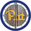 Pittsburgh Panthers - Weathered Wood Team Wall Clock