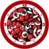 Rutgers Scarlet Knights - Candy Team Wall Clock