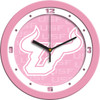 South Florida Bulls - Pink Team Wall Clock