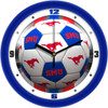 Southern Methodist University Mustangs- Soccer Team Wall Clock