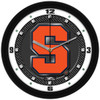 Syracuse Orange - Carbon Fiber Textured Team Wall Clock