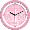 Texas A&M Aggies - Pink Team Wall Clock