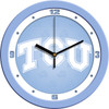 Texas Christian Horned Frogs - Baby Blue Team Wall Clock