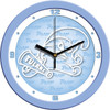 Tulane University Green Wave - Baby Blue Team Wall Clock