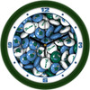 Tulane University Green Wave - Candy Team Wall Clock