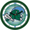 Tulane University Green Wave - Dimension Team Wall Clock