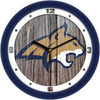 Montana State Bobcats - Weathered Wood Team Wall Clock