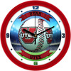 Utah Utes - Home Run Team Wall Clock