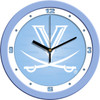 Virginia Cavaliers - Baby Blue Team Wall Clock