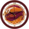 Virginia Tech Hokies - Slam Dunk Team Wall Clock