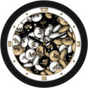 Wake Forest Demon Deacons - Candy Team Wall Clock