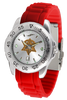 Miami Sheriff Fantom Silicone Watch - Silver