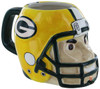 Green Bay Packers NFL Sculpted Mascot Mug 18oz NEW.