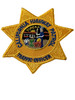 CALIFORNIA HIGHWAY PATROL TRAFFIC OFFICER BADGE PATCH