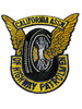 CALIFORNIA HIGHWAY PATROLMEN ASSN. WING WHEEL  BADGE PATCH