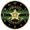 Highlands Sheriff 10" CLOCK