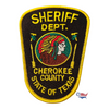 CHEROKEE  COUNTY SHERIFF DEPARTMENT  TX PATCH 