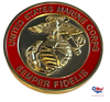 SECOND BATTALION FOUTH MARINES ASSOC.  COIN 