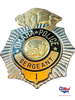 OMAHA POLICE OK SERGEANT # 1 BADGE