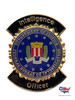 FBI INTELLIGENCE OFFICER PIN ON PIN  Lapel Pin RARE